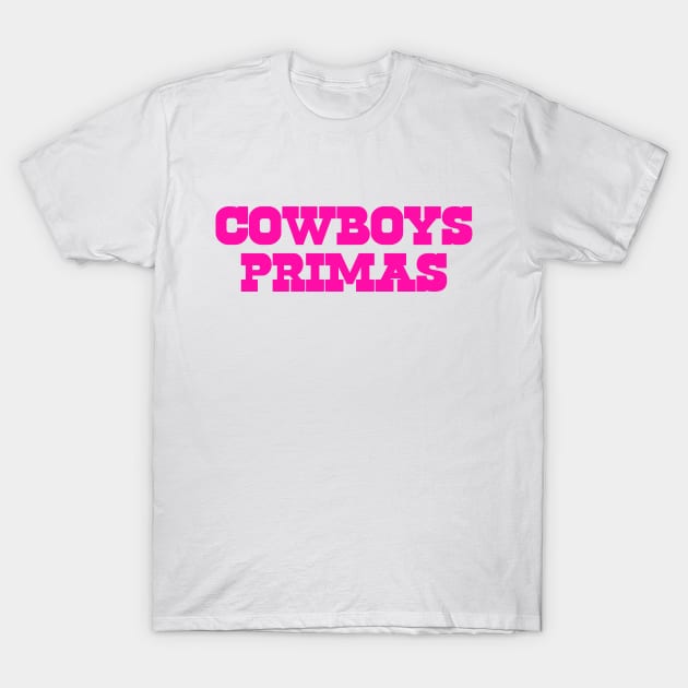 Cowboys Primas T-Shirt by OfficialAmericasTeam